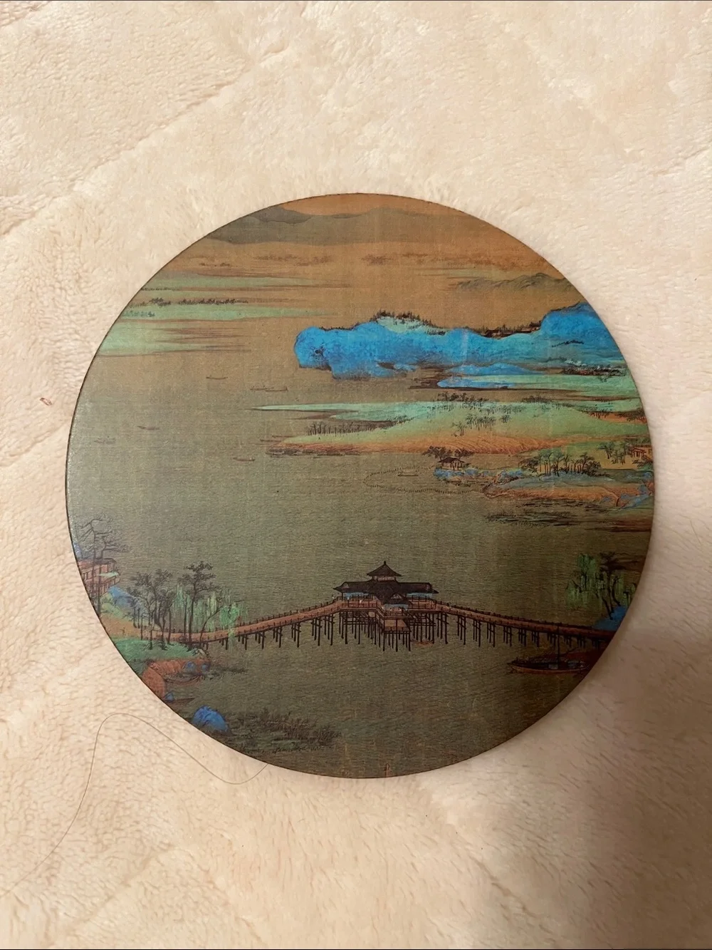 Thousand Miles Rivers and Mountains Coaster Set